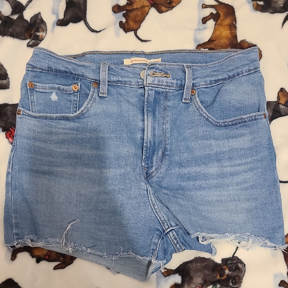 Levis High Rise Shorts